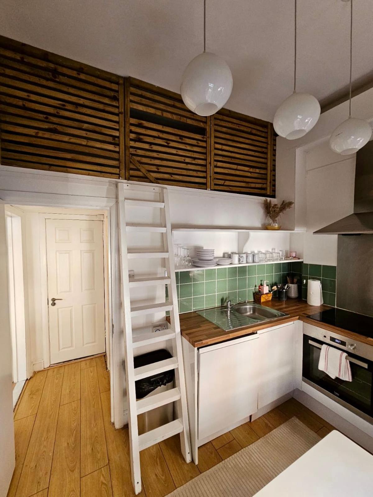Modern Flat In Victorian West Kensington Mansion Lejlighed London Eksteriør billede
